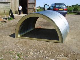 8ft x 6ft Open Ended Field Shelter